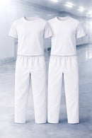 Kit 2 Uniformes Brancos Profissionais Frigorífico Padaria
