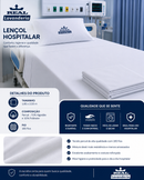 KIT LENÇOL + FRONHA HOSPITALAR REAL LAVANDERIA – PERCAL 180 FIOS